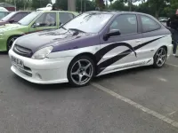 Citroën Xsara – Déco bi-ton & aérographie (5)