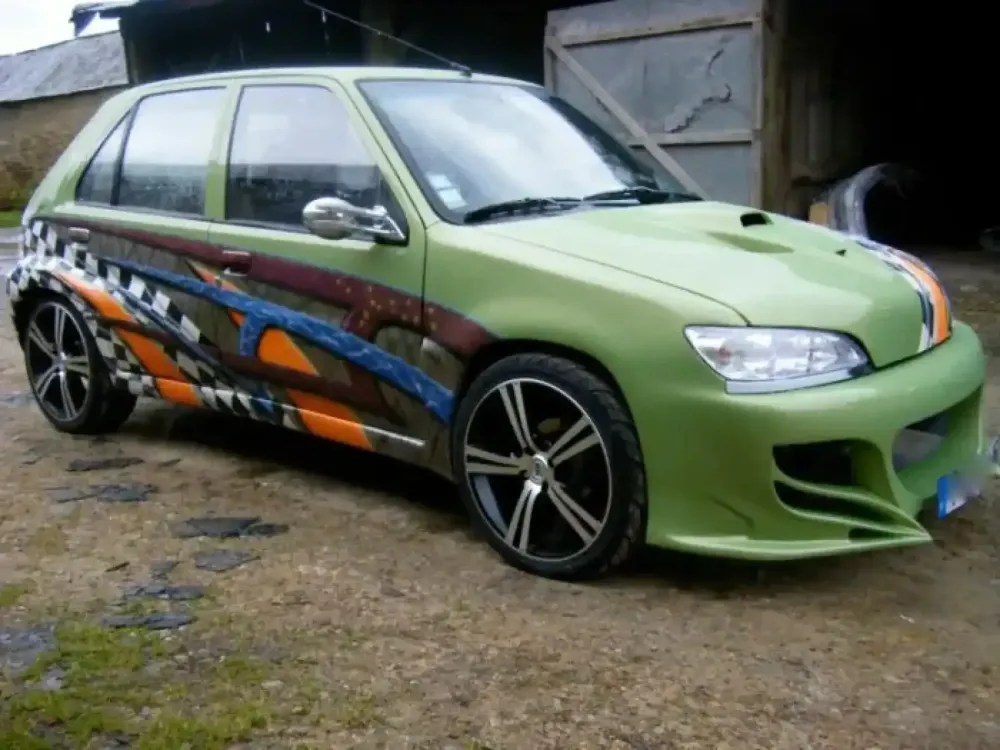 Peugeot 106 – Déco type espagnole