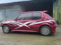 Peugeot 205 – Tuning complet & peinture déco (17)