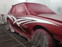 Peugeot 205 – Tuning complet & peinture déco (12)