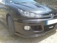 Peugeot 206 noire – Réparation & peinture (1)