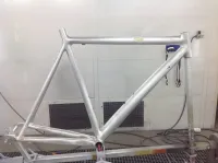 Cannondale – Déco peinture bleu sur bleu (6)