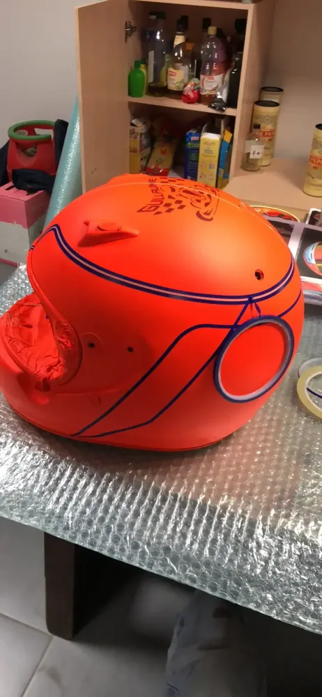 Casques karting – Aérographie 16