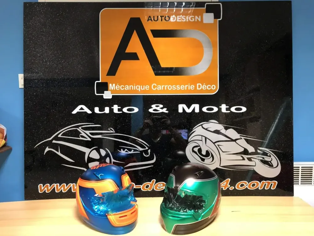 Casques karting – Aérographie 15