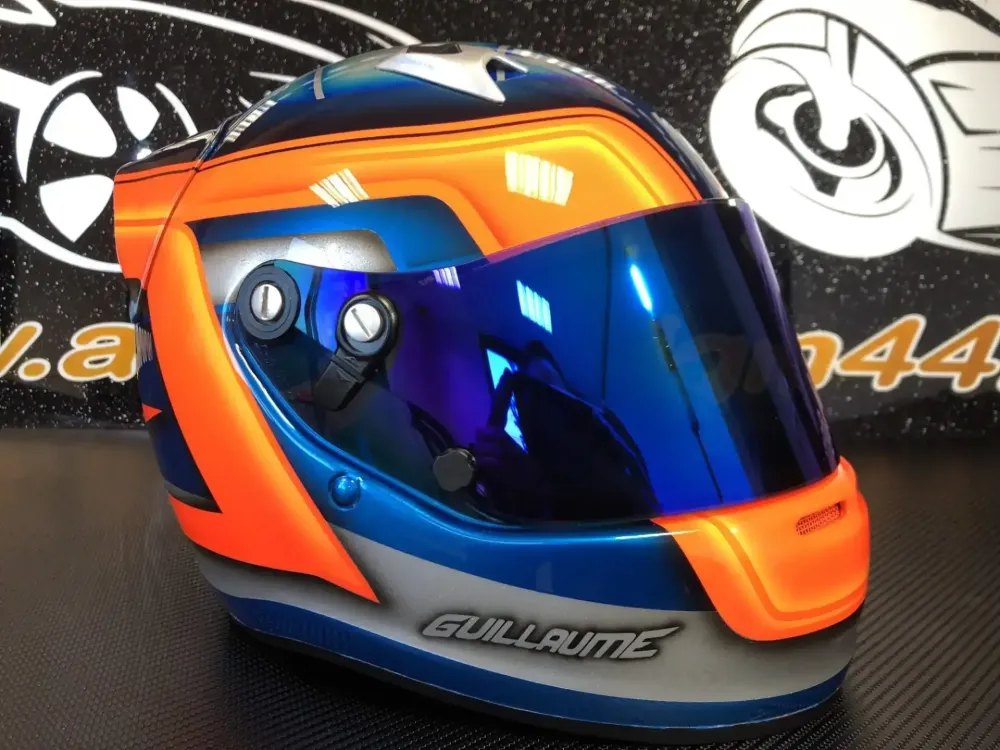 Casques karting – Aérographie 13