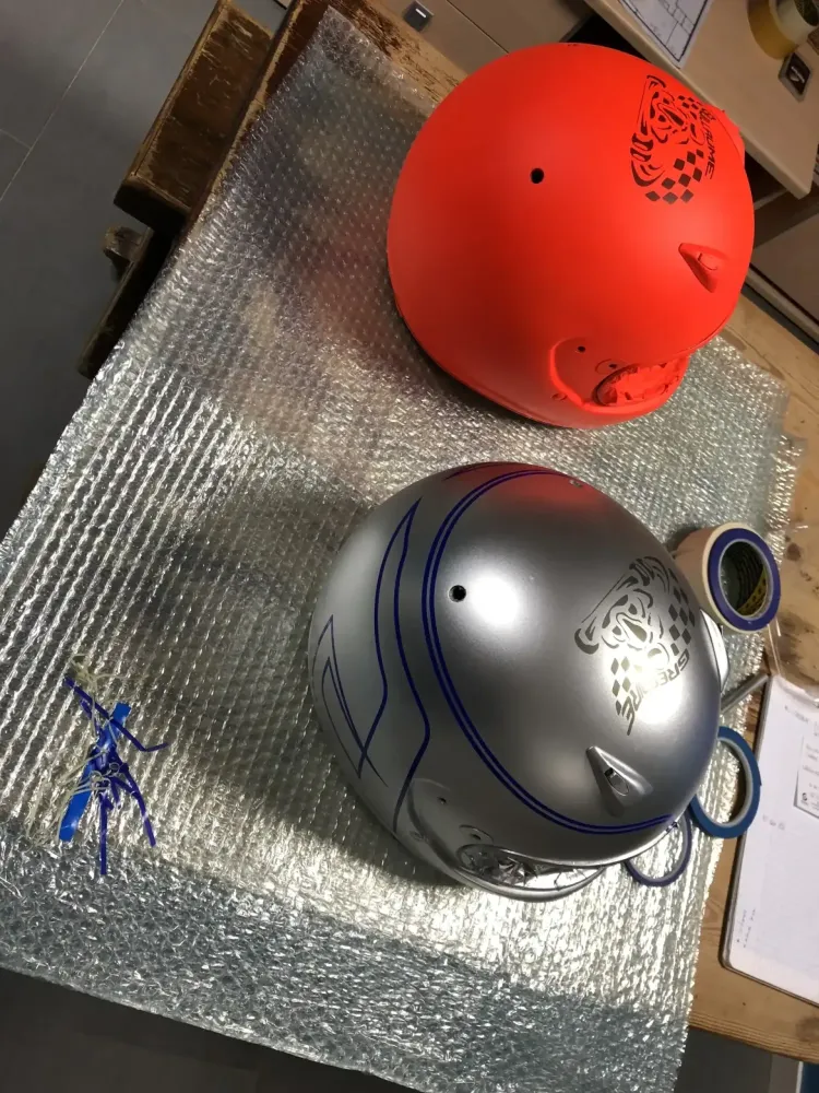 Casques karting – Aérographie 11