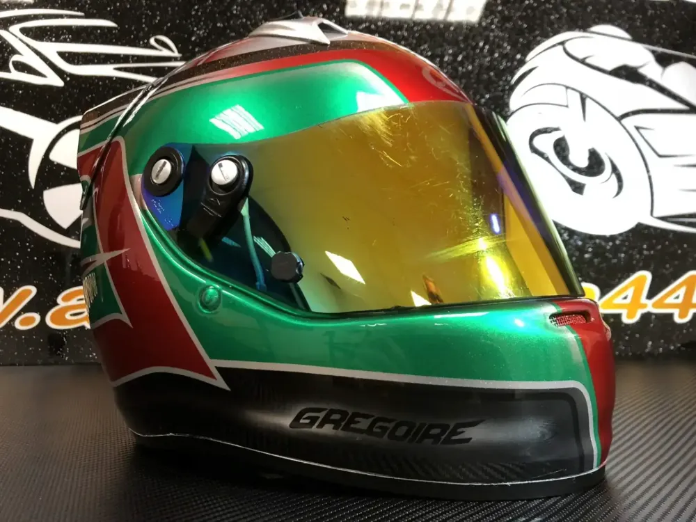 Casques karting – Aérographie 8