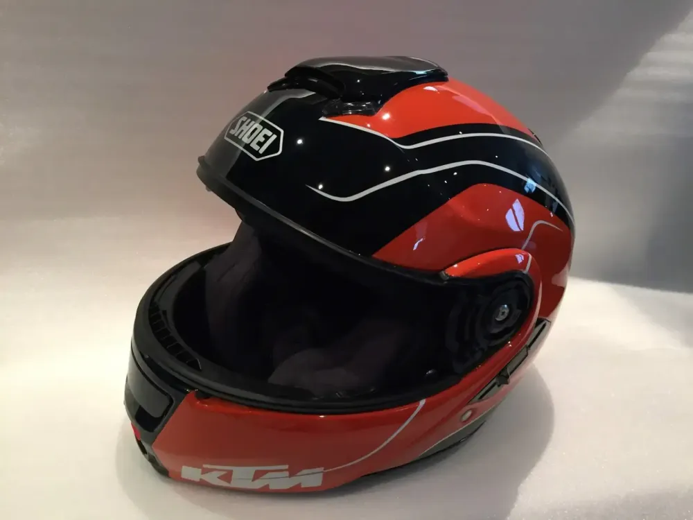 Casque moto KTM – Peinture personnalisée 9