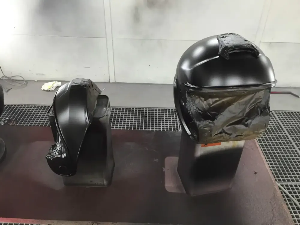 Casque moto KTM – Peinture personnalisée 7