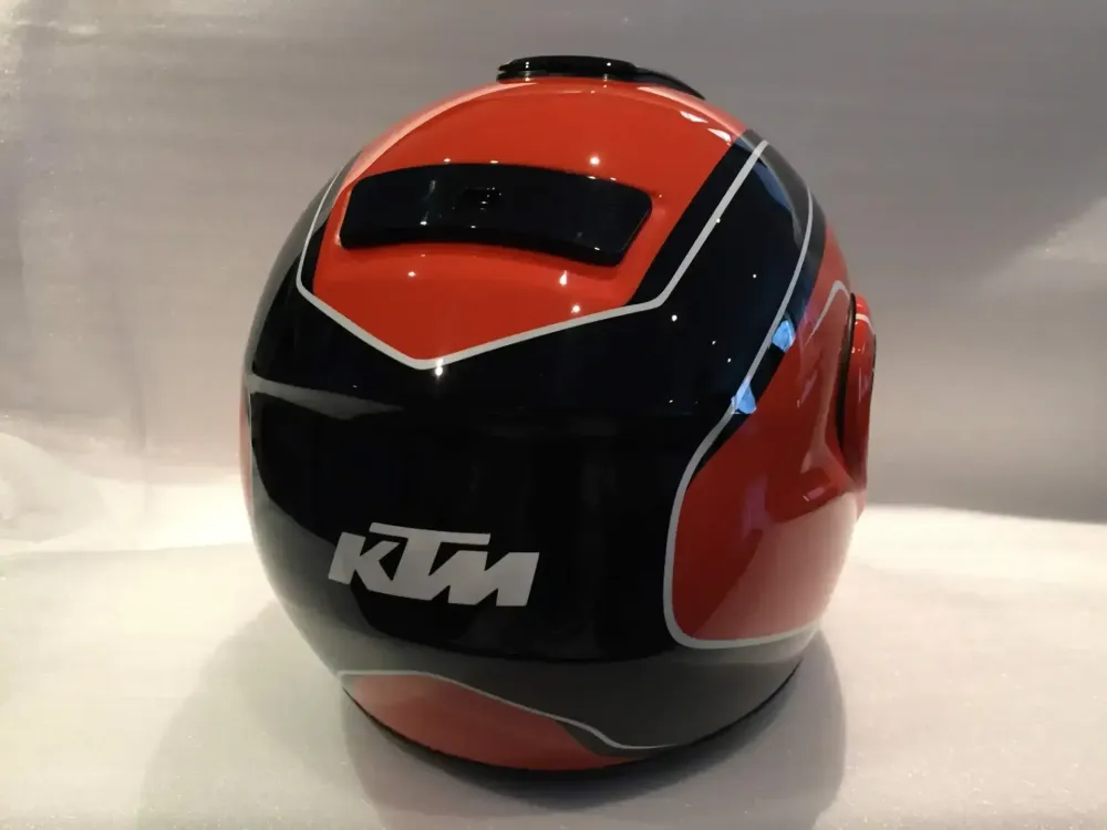 Casque moto KTM – Peinture personnalisée 4