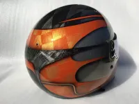 Casque karting – Peinture personnalisée 21