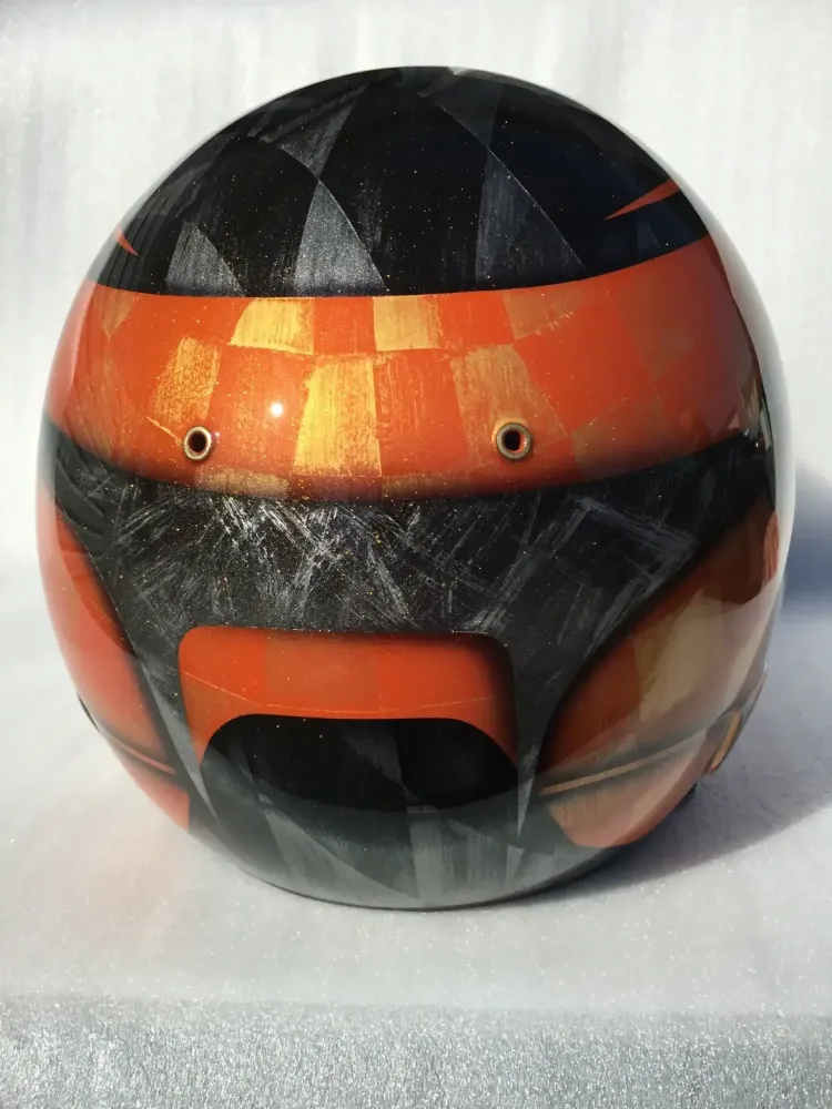 Casque karting – Peinture personnalisée 19