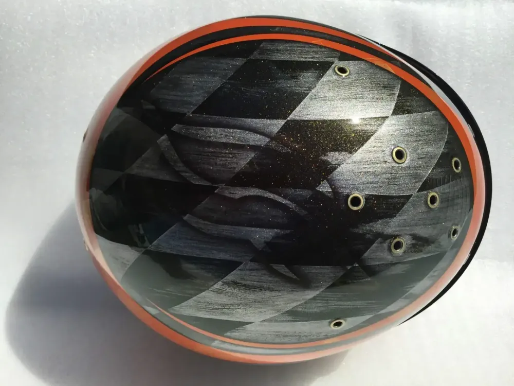 Casque karting – Peinture personnalisée 6