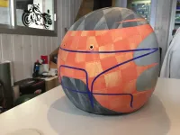 Casque karting – Peinture personnalisée 5