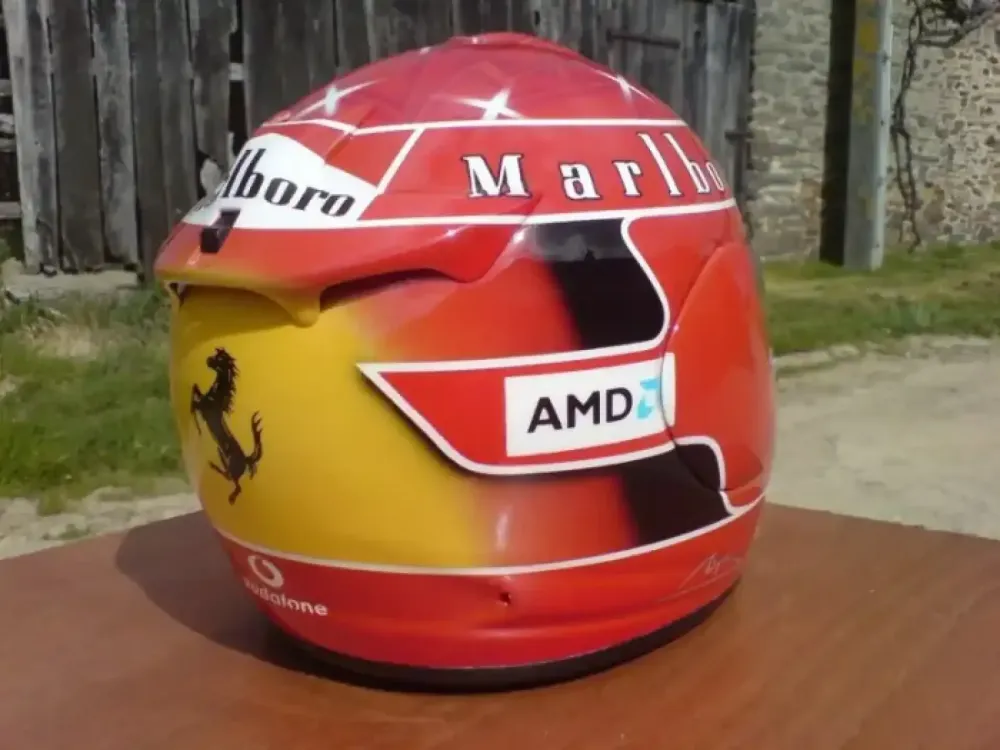 Casque Arai – Réplique Michael Schumacher 5