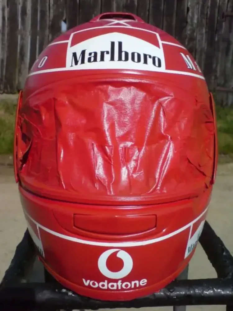 Casque Arai – Réplique Michael Schumacher 4
