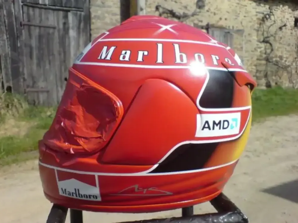 Casque Arai – Réplique Michael Schumacher 3