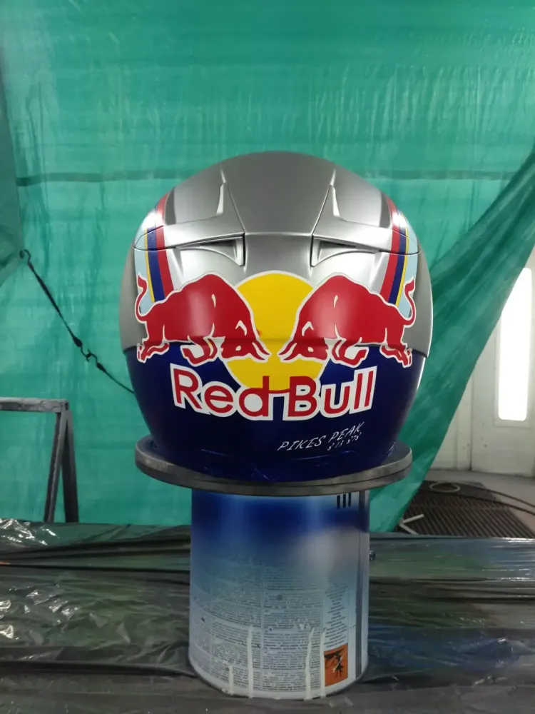 Casque Sébastien Loeb – Peinture personnalisée 14