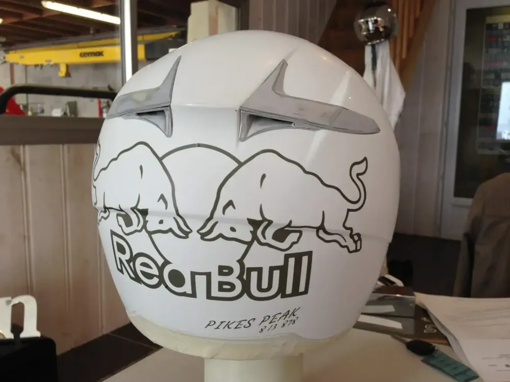 Casque Sébastien Loeb – Peinture personnalisée 12