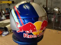 Casque Sébastien Loeb – Peinture personnalisée 11