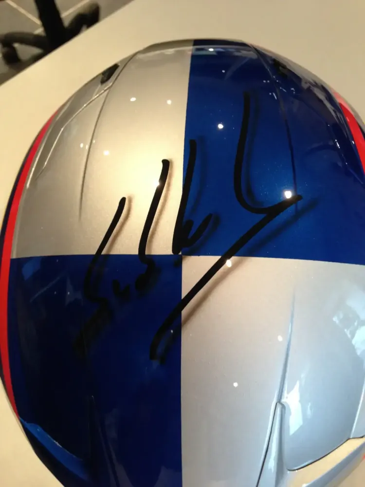 Casque Sébastien Loeb – Peinture personnalisée 7