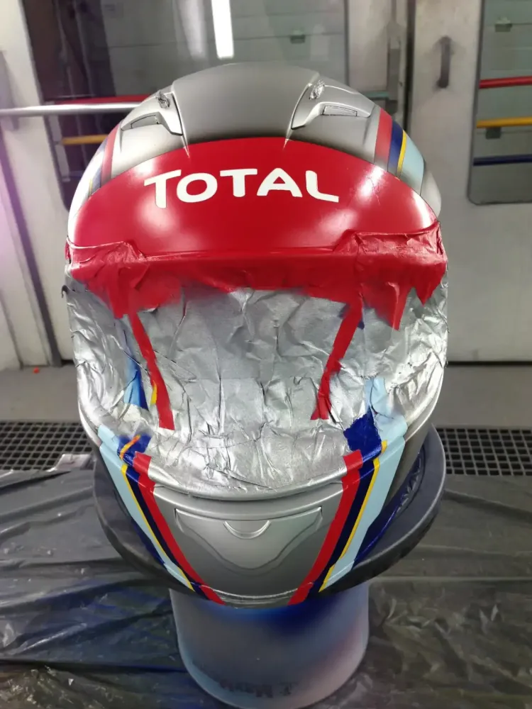 Casque Sébastien Loeb – Peinture personnalisée 6