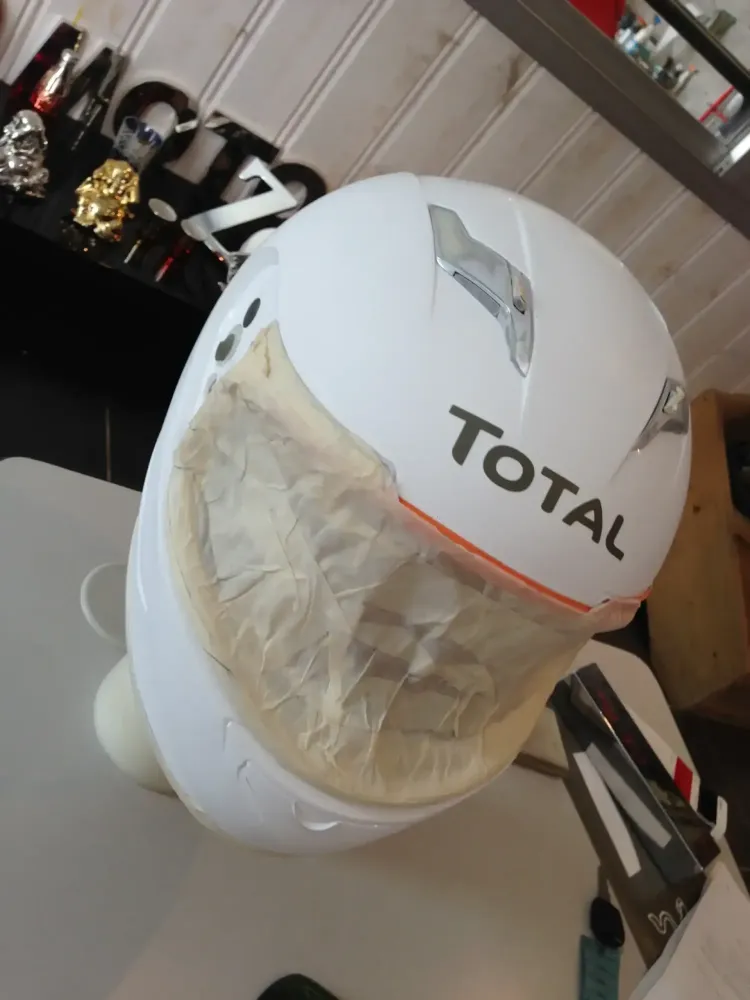 Casque Sébastien Loeb – Peinture personnalisée 5