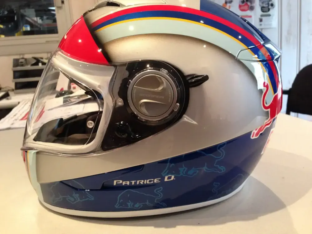 Casque Sébastien Loeb – Peinture personnalisée 3
