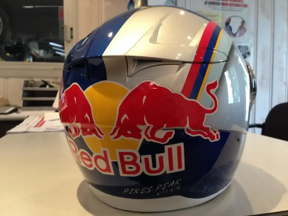 Casque Sébastien Loeb – Peinture personnalisée 2