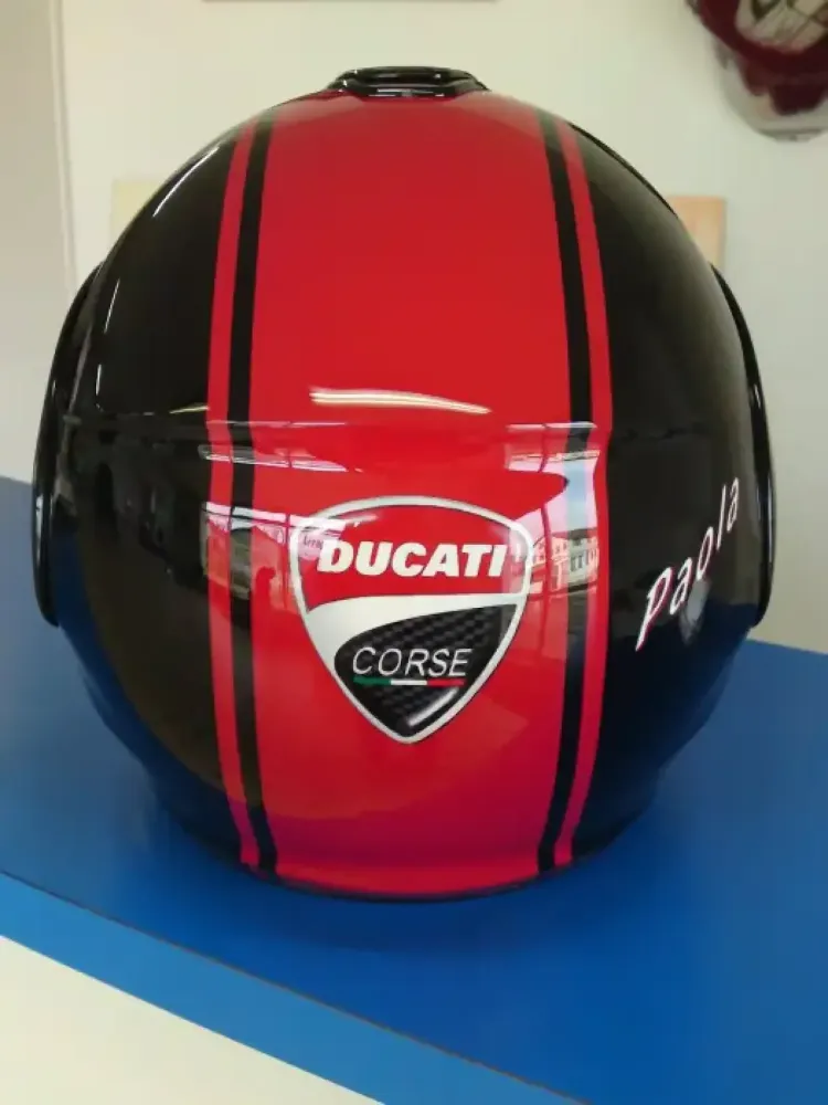 Casque intégral Ducati – Aérographie 8