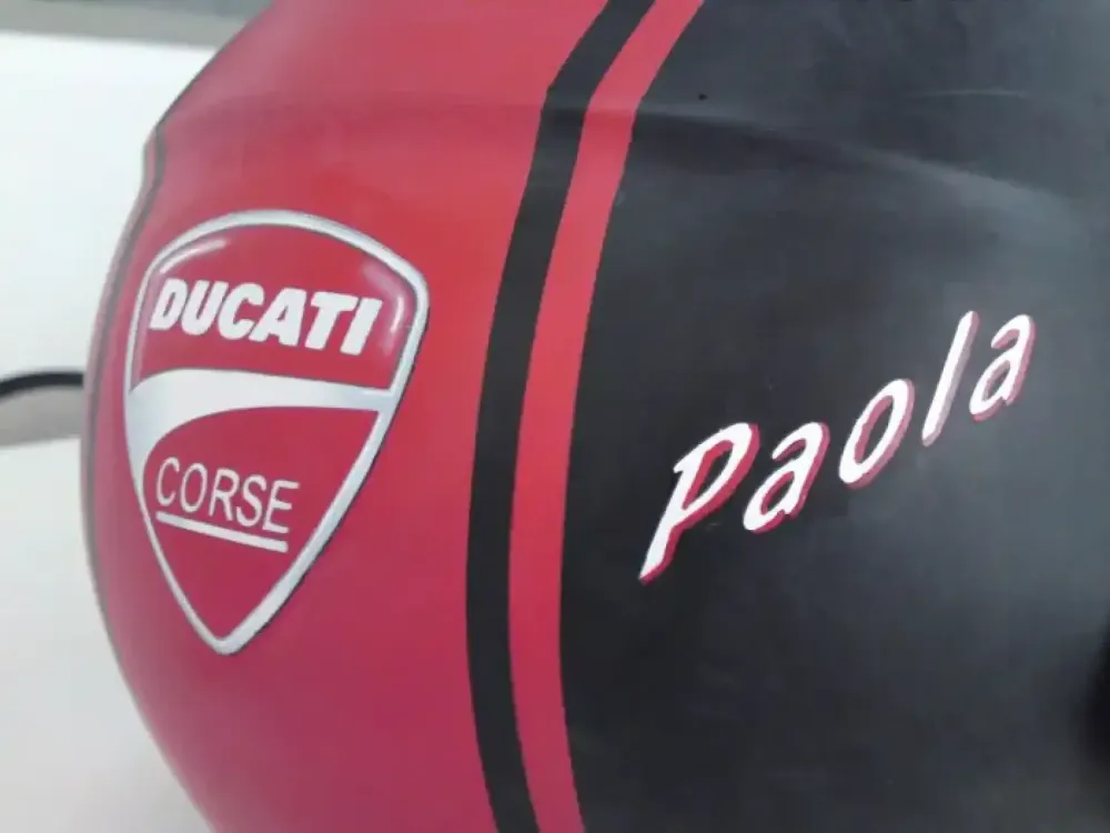 Casque intégral Ducati – Aérographie 3