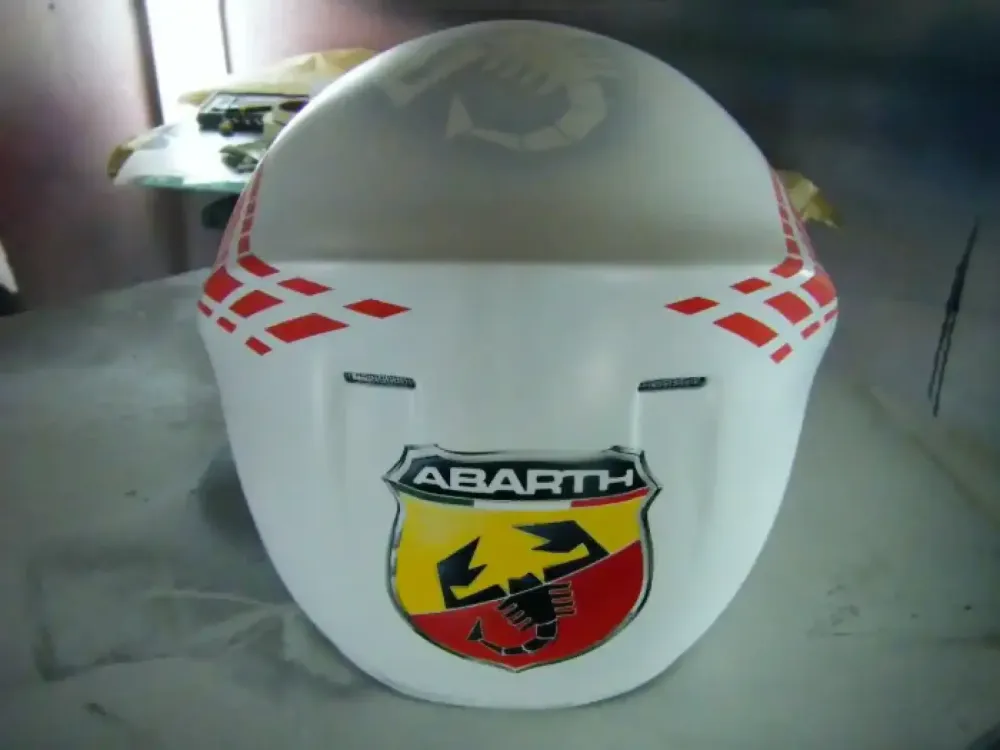 Casque Abarth – Aérographie 9