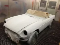 MG B – Restauration complète rouge (Nantes  Châteaubriant 44) (1)