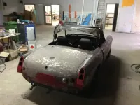 MG B – Restauration complète rouge (Nantes  Châteaubriant 44) (12)