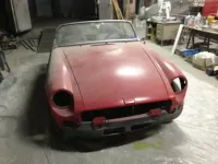 MG B – Restauration complète rouge (Nantes  Châteaubriant 44) (13)