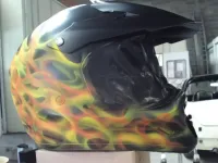 Casque diable flamming carizzma 6