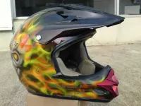 Casque diable flamming carizzma 2
