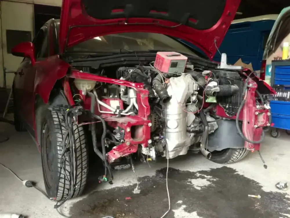 Citroën C4 – Réparation choc avant (19)