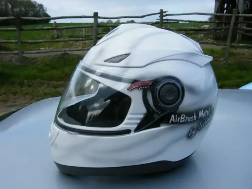 Casque portrait aérographe bébé 2