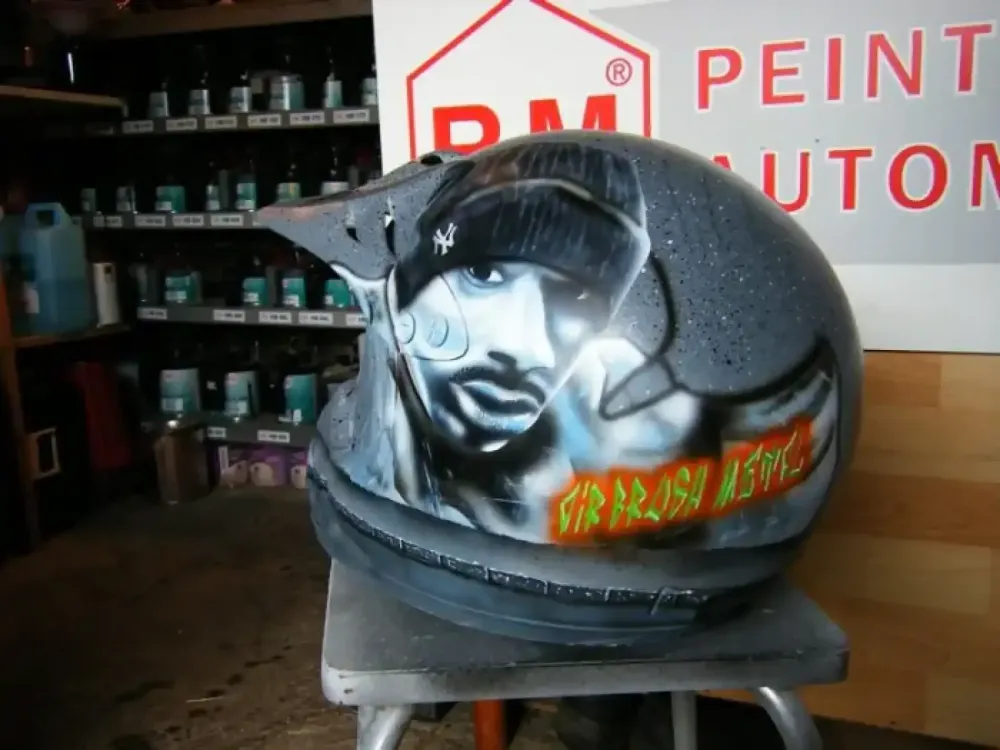 Casque moto-cross – Hip-hop tag urbain 3