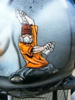 Casque moto-cross – Hip-hop tag urbain 2