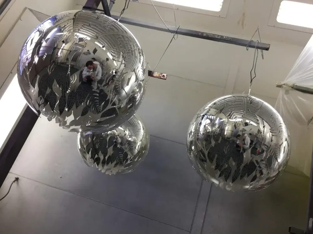 Boules de Noël Yves Rocher Paris 20