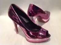 Escarpins chrome – Déco violet dégradé 14