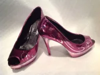 Escarpins chrome – Déco violet dégradé 11