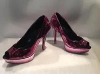 Escarpins chrome – Déco violet dégradé 7