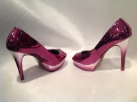 Escarpins chrome – Déco violet dégradé 6