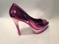 Escarpins chrome – Déco violet dégradé 3