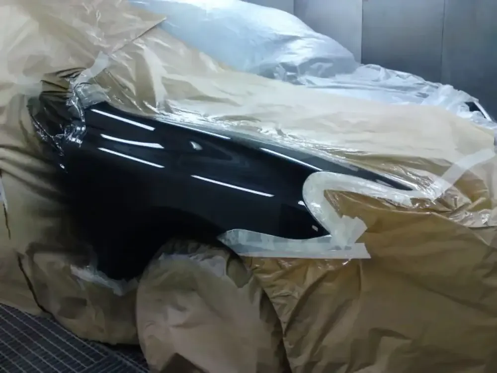 Porsche Cayenne – Réparation carrosserie peinture (2)