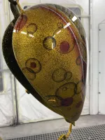 Harley Chopper – Metal flakes, candy et feuilles d’or (11)