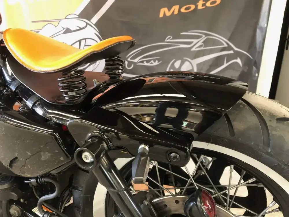 Harley – Déco métal & noir brillant (11)